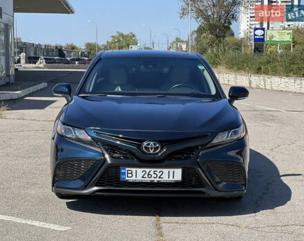 Синий Тойота Камри, объемом двигателя 2.49 л и пробегом 90 тыс. км за 24999 $, фото 3 на Automoto.ua