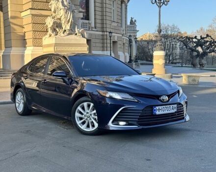 Синий Тойота Камри, объемом двигателя 2.5 л и пробегом 75 тыс. км за 21000 $, фото 1 на Automoto.ua