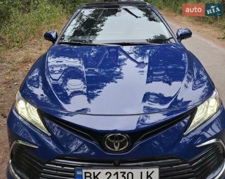 Тойота Камри 2022 в Умани на Automoto.ua Синий Тойота Камри, объемом двигателя 2.49 л и пробегом 51 тыс. км за 29000 $, фото 14 на Automoto.ua