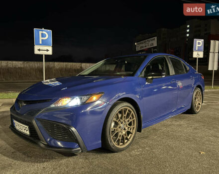 Синий Тойота Камри, объемом двигателя 2.49 л и пробегом 48 тыс. км за 29900 $, фото 3 на Automoto.ua