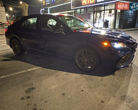 Синий Тойота Камри, объемом двигателя 2.49 л и пробегом 48 тыс. км за 29900 $, фото 8 на Automoto.ua