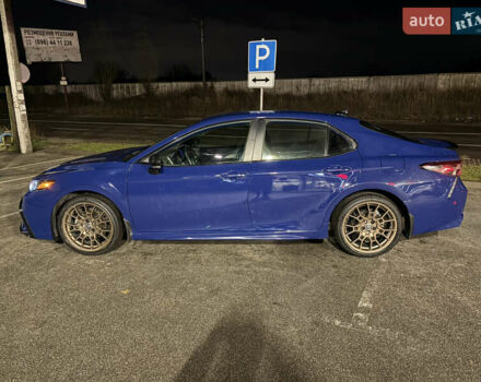 Синий Тойота Камри, объемом двигателя 2.49 л и пробегом 48 тыс. км за 29900 $, фото 5 на Automoto.ua