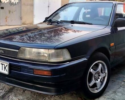 Синий Тойота Камри, объемом двигателя 2 л и пробегом 380 тыс. км за 1800 $, фото 1 на Automoto.ua