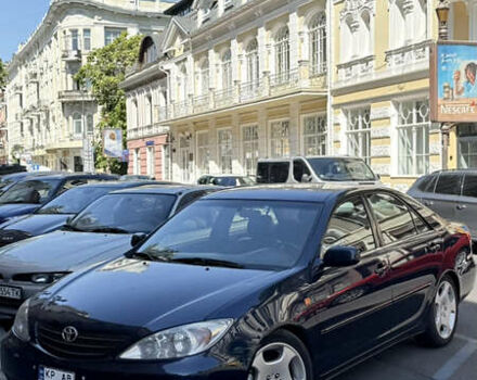 Синий Тойота Камри, объемом двигателя 2.4 л и пробегом 132 тыс. км за 7300 $, фото 1 на Automoto.ua