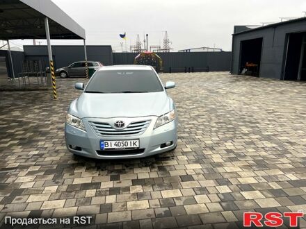 Синий Тойота Камри, объемом двигателя 2.4 л и пробегом 189 тыс. км за 8500 $, фото 1 на Automoto.ua