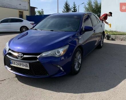 Синий Тойота Камри, объемом двигателя 2.5 л и пробегом 126 тыс. км за 14500 $, фото 1 на Automoto.ua