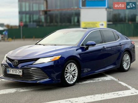 Синий Тойота Камри, объемом двигателя 3.46 л и пробегом 68 тыс. км за 24900 $, фото 1 на Automoto.ua
