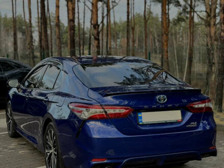 Синий Тойота Камри, объемом двигателя 2.5 л и пробегом 152 тыс. км за 24900 $, фото 1 на Automoto.ua