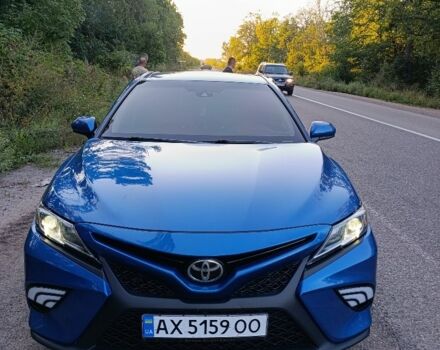 Синий Тойота Камри, объемом двигателя 2.5 л и пробегом 154 тыс. км за 17900 $, фото 1 на Automoto.ua