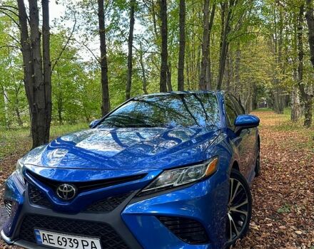 Синий Тойота Камри, объемом двигателя 2.5 л и пробегом 94 тыс. км за 18100 $, фото 1 на Automoto.ua