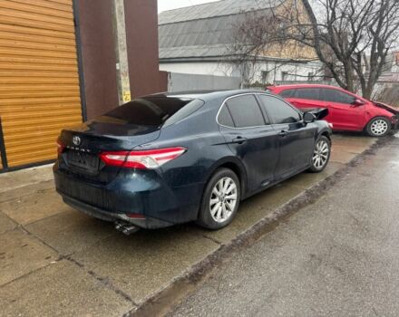 Синий Тойота Камри, объемом двигателя 2.5 л и пробегом 105 тыс. км за 9800 $, фото 1 на Automoto.ua