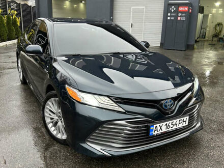 Синий Тойота Камри, объемом двигателя 2.49 л и пробегом 145 тыс. км за 26500 $, фото 1 на Automoto.ua