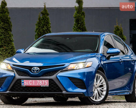 Синий Тойота Камри, объемом двигателя 2.49 л и пробегом 88 тыс. км за 21700 $, фото 1 на Automoto.ua