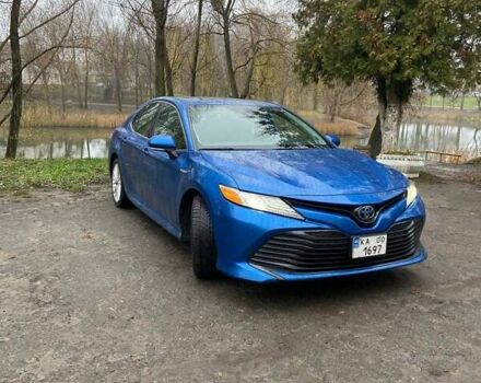 Синий Тойота Камри, объемом двигателя 2.49 л и пробегом 140 тыс. км за 27000 $, фото 1 на Automoto.ua