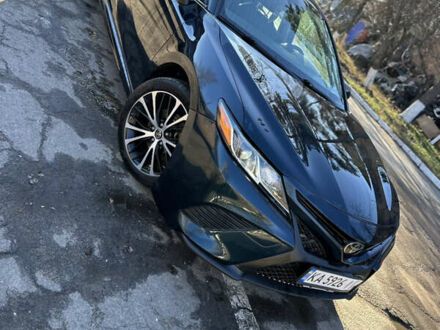 Синий Тойота Камри, объемом двигателя 2.49 л и пробегом 100 тыс. км за 19000 $, фото 1 на Automoto.ua