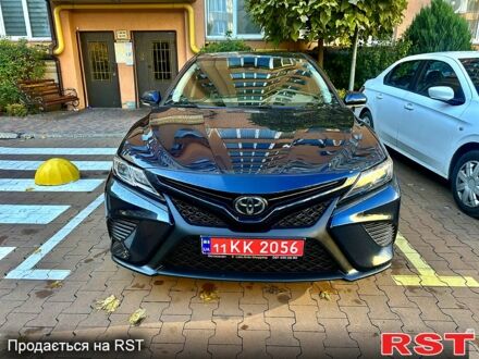 Синий Тойота Камри, объемом двигателя 2.5 л и пробегом 140 тыс. км за 22700 $, фото 1 на Automoto.ua