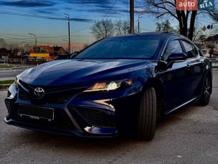 Синий Тойота Камри, объемом двигателя 2.49 л и пробегом 83 тыс. км за 23600 $, фото 1 на Automoto.ua