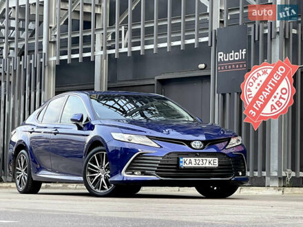 Синій Тойота Камрі, об'ємом двигуна 2.49 л та пробігом 75 тис. км за 33000 $, фото 1 на Automoto.ua