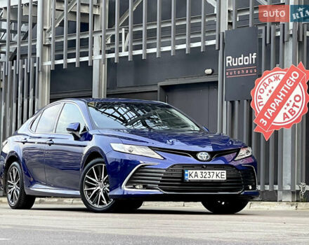 Синій Тойота Камрі, об'ємом двигуна 2.49 л та пробігом 75 тис. км за 33000 $, фото 1 на Automoto.ua