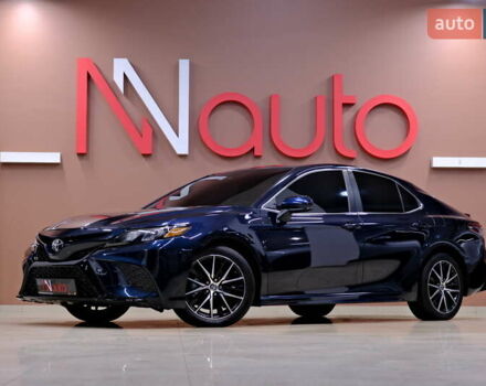 Синий Тойота Камри, объемом двигателя 2.49 л и пробегом 107 тыс. км за 23900 $, фото 1 на Automoto.ua
