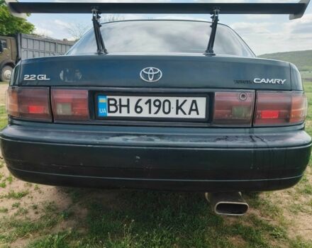Зеленый Тойота Камри, объемом двигателя 2.2 л и пробегом 434 тыс. км за 2550 $, фото 7 на Automoto.ua
