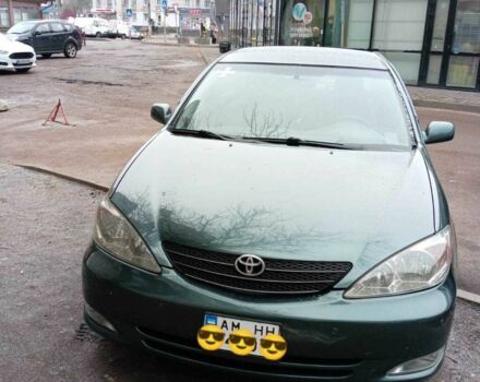 Зеленый Тойота Камри, объемом двигателя 2.4 л и пробегом 260 тыс. км за 3900 $, фото 7 на Automoto.ua