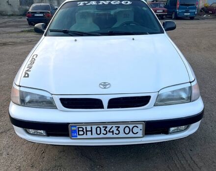 Белый Тойота Карина, объемом двигателя 1.6 л и пробегом 515 тыс. км за 4150 $, фото 1 на Automoto.ua