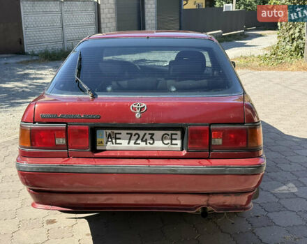 Красный Тойота Карина, объемом двигателя 2 л и пробегом 333 тыс. км за 1375 $, фото 4 на Automoto.ua
