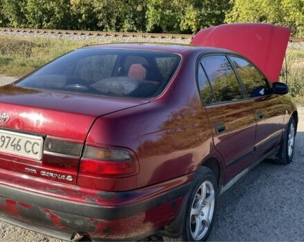 Красный Тойота Карина, объемом двигателя 2 л и пробегом 380 тыс. км за 2500 $, фото 15 на Automoto.ua