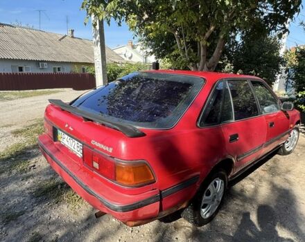 Красный Тойота Карина, объемом двигателя 1.6 л и пробегом 64 тыс. км за 800 $, фото 1 на Automoto.ua