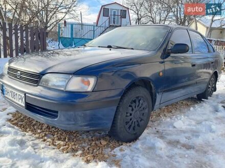 Тойота Каріна 1992 у Чорноморську (Іллічівську) на Automoto.ua Синій Тойота Каріна, об'ємом двигуна 1.6 л та пробігом 346 тис. км за 3600 $, фото 1 на Automoto.ua