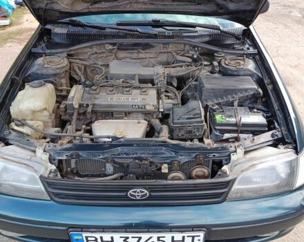 Зеленый Тойота Карина, объемом двигателя 1.6 л и пробегом 342 тыс. км за 3200 $, фото 9 на Automoto.ua