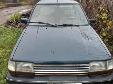 Зелений Тойота Каріна, об'ємом двигуна 2 л та пробігом 270 тис. км за 1150 $, фото 1 на Automoto.ua