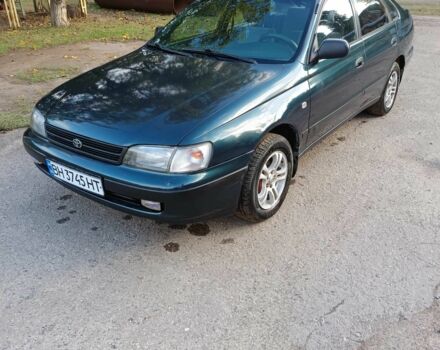 Зеленый Тойота Карина, объемом двигателя 1.6 л и пробегом 342 тыс. км за 3200 $, фото 1 на Automoto.ua