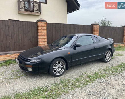 Черный Тойота Селика, объемом двигателя 2 л и пробегом 220 тыс. км за 3800 $, фото 2 на Automoto.ua