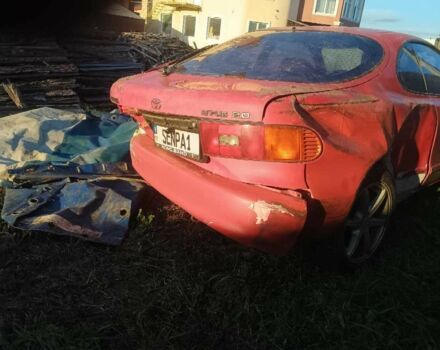 Красный Тойота Селика, объемом двигателя 2 л и пробегом 270 тыс. км за 1000 $, фото 1 на Automoto.ua