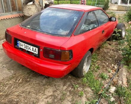 Красный Тойота Селика, объемом двигателя 2 л и пробегом 400 тыс. км за 1150 $, фото 5 на Automoto.ua