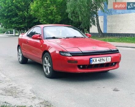 Красный Тойота Селика, объемом двигателя 2 л и пробегом 270 тыс. км за 3500 $, фото 1 на Automoto.ua