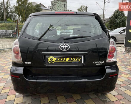 Черный Тойота Королла Версо, объемом двигателя 2 л и пробегом 200 тыс. км за 5500 $, фото 5 на Automoto.ua