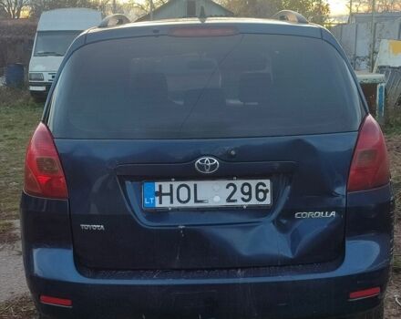 Синій Тойота Королла Версо, об'ємом двигуна 2 л та пробігом 300 тис. км за 1800 $, фото 4 на Automoto.ua