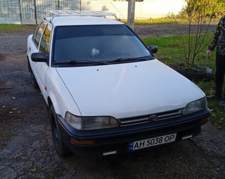 Белый Тойота Королла, объемом двигателя 1.3 л и пробегом 360 тыс. км за 1850 $, фото 1 на Automoto.ua