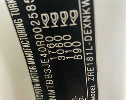 Белый Тойота Королла, объемом двигателя 1.6 л и пробегом 190 тыс. км за 12500 $, фото 26 на Automoto.ua