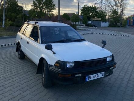 Тойота Королла 1990 в Одессе на Automoto.ua Белый Тойота Королла, объемом двигателя 1.8 л и пробегом 550 тыс. км за 1160 $, фото 1 на Automoto.ua