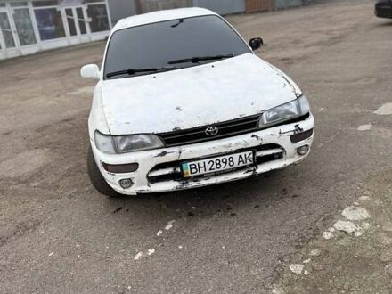 Белый Тойота Королла, объемом двигателя 1.3 л и пробегом 600 тыс. км за 1300 $, фото 1 на Automoto.ua