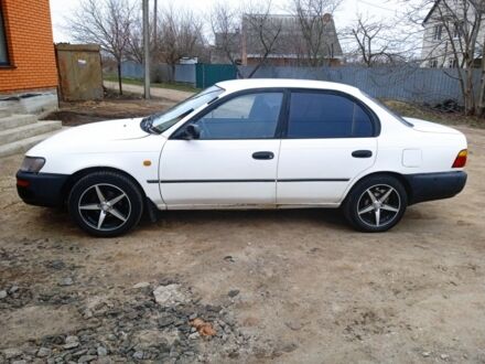 Белый Тойота Королла, объемом двигателя 1.3 л и пробегом 340 тыс. км за 1900 $, фото 1 на Automoto.ua