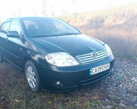 Черный Тойота Королла, объемом двигателя 1.6 л и пробегом 200 тыс. км за 3200 $, фото 1 на Automoto.ua