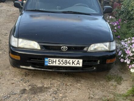 Черный Тойота Королла, объемом двигателя 1.3 л и пробегом 400 тыс. км за 1400 $, фото 1 на Automoto.ua