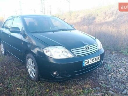Черный Тойота Королла, объемом двигателя 1.6 л и пробегом 211 тыс. км за 3000 $, фото 1 на Automoto.ua