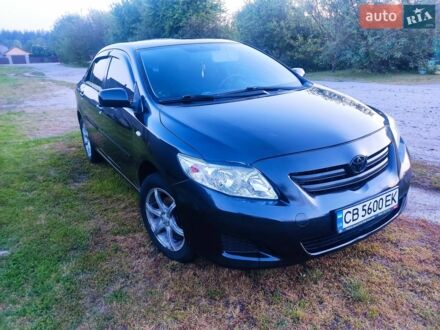 Черный Тойота Королла, объемом двигателя 1.6 л и пробегом 230 тыс. км за 6800 $, фото 1 на Automoto.ua