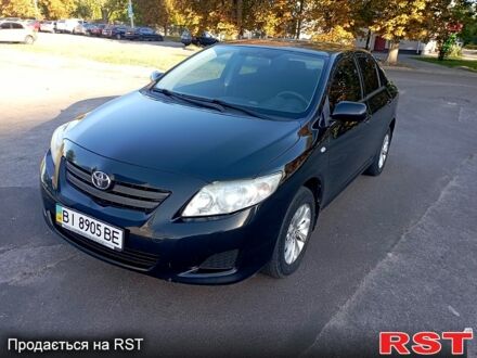 Тойота Королла 2009 в Кременчуге на Automoto.ua Черный Тойота Королла, объемом двигателя 1.3 л и пробегом 200 тыс. км за 6800 $, фото 1 на Automoto.ua